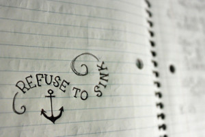anchors, quotes, sink, tatoos, vute
