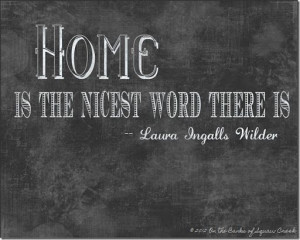 Laura Ingalls Wilder Quote