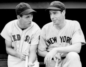 AP File Photo | ABE FOX Ted Williams, of the Boston Red Sox , and Joe ...