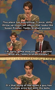Funny Snl, Laughing, Stefon, Funny Shit, Night Living, Holiday Cards ...