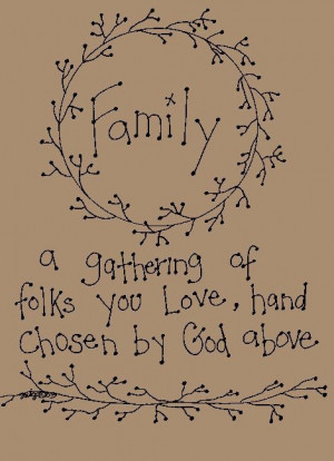 ... Primitive Patterns - Stitcheries - Samplers and Sayings - Family