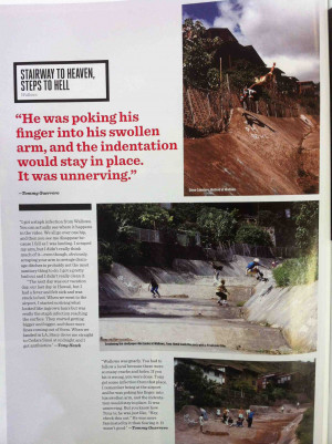 Wallows, not a safe place to fall according to Tony Hawk..