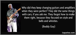 More Buddy Guy Quotes