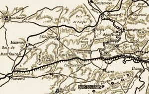Battle of Verdun Battlefield Map