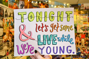 ... lyrics #live while we're young lyrics #live while we're young #lwwy