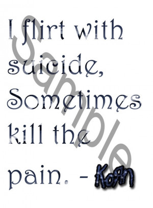 Korn Lyrics Image for Iron on Transfers and More by DarklyDigital, $4 ...