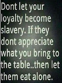 Loyalty Become Slavery Mobile Wallpaper