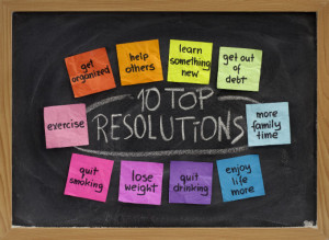 New Years Resolution Ideas: Excercise, get organized, help others ...