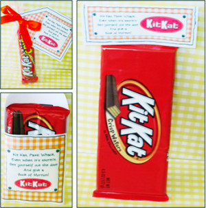 candy sayings, missionary candy sayings, missionary gift ideas