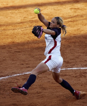 Jennie Finch in ISF XI Women's Fast Pitch World Championship - Day 9