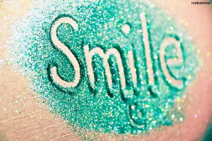 blue, glitter, image, life, photo, photography, quote, shine, smile ...