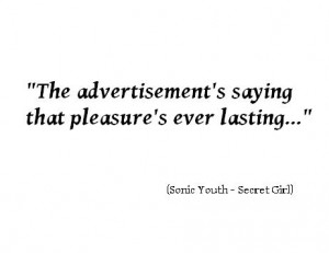 sonic youth quotes lyrics secret girl kim gordon thurston moore evol