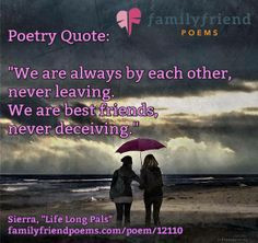 ... apart. Share this #quote and #poem with your friends who are far away
