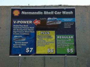 Car Wash Packages and Prices