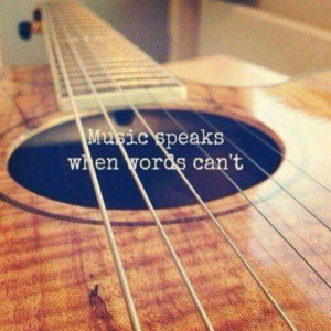 Music speaks