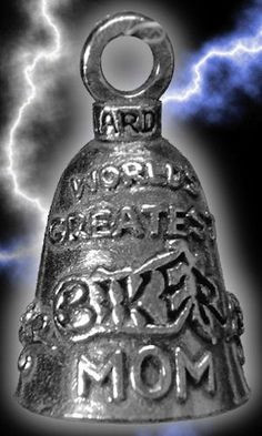 Worlds Greatest Biker Mom Guardian Biker Bell