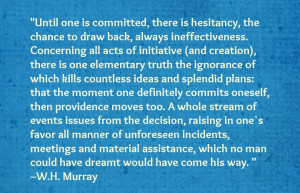 Success has many ingredients, but certainly the main one is commitment