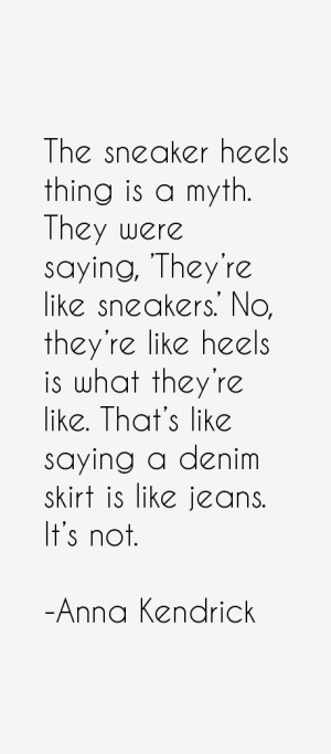 Anna Kendrick Quotes & Sayings