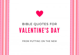 Bible Quotes for Valentine’s Day