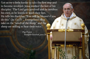 Newly elected Pope Francis I, Cardinal Jorge Mario Bergoglio of ...