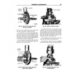 1954 Dodge Overdrive Transmission Shop Service Repair Workshop Manual