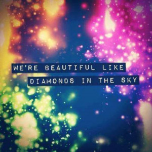 diamonds, diamonds in the sky, frases, rihanna, riri