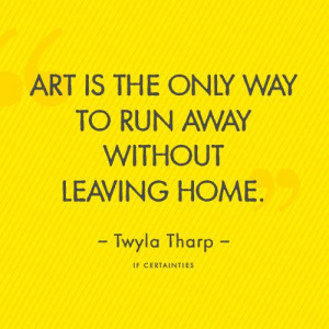 IF Certainties :: Twyla Tharp 