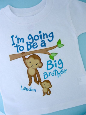 Going to Be A Big Brother Shirt Big by ThingsVerySpecial, $13.99