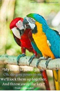 Valentine's Day Quotes, Heart Lock and Key