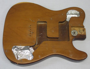 1973 Fender Telecaster Deluxe Body Mocha Brown 1974