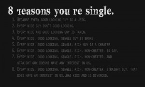 reasons why i am single