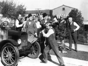 Big Business, Stan Laurel, Oliver Hardy, James Finlayson, 1929