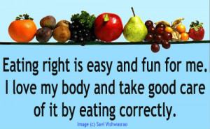 32 Right Eating Affirmations
