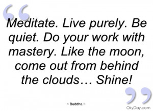 meditate buddha