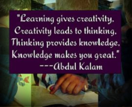 Learning quote from teacher1stop.com