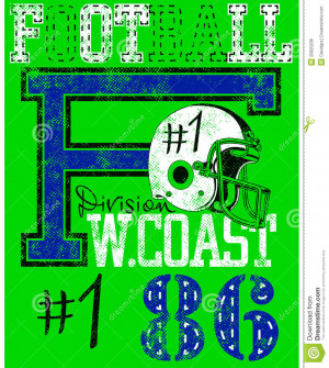 American football poster design with text, numbers and helmet.