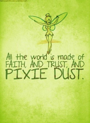 Tinkerbell Quote / Peter Pan