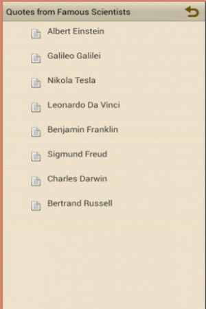 View bigger - Quotes from Famous Scientists for Android screenshot