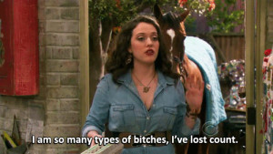 broke girls # tv # tv show # quote # kat dennings # max # gif # my ...