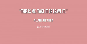 Take It or Leave It Quotes