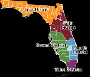 Florida District Courts Map