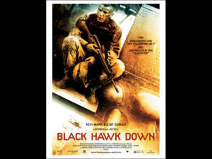 Black Hawk Down German Movie Poster 2001