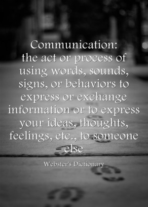 ... one of the most powerful myths: All We Need is Better Communication