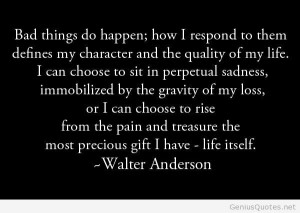 Walter Anderson about life Walter