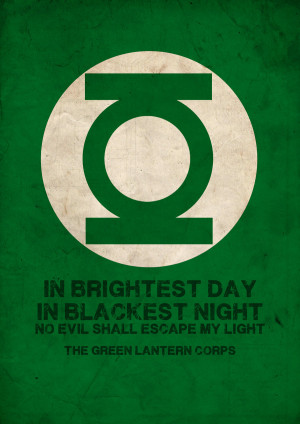 Green Lantern Corps Fastfood