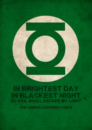 Green Lantern Corps Fastfood