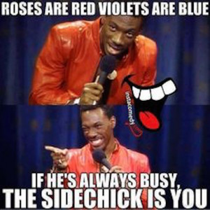 Rules and Regulations For the Side Chick on Valentine’s Day