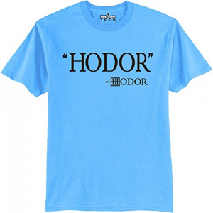 Adult Hodor Hodor Quote T-Shirt - VIP Gadgets