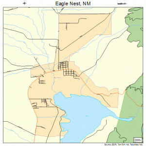 Eagle Nest New Mexico Map