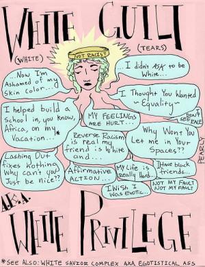 Okay. I agree. I’ve been socially conditioned not to notice racism ...